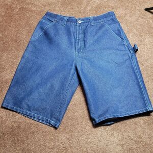 Webs Jeans Men's Size 36 Shorts Dark Denim‎ Red Label Y2K Grundge Hip Hop